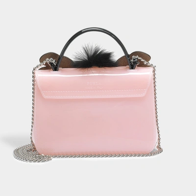 Shop Furla Candy Melita Meringa Mini Crossbody Bag In Pink Pvc