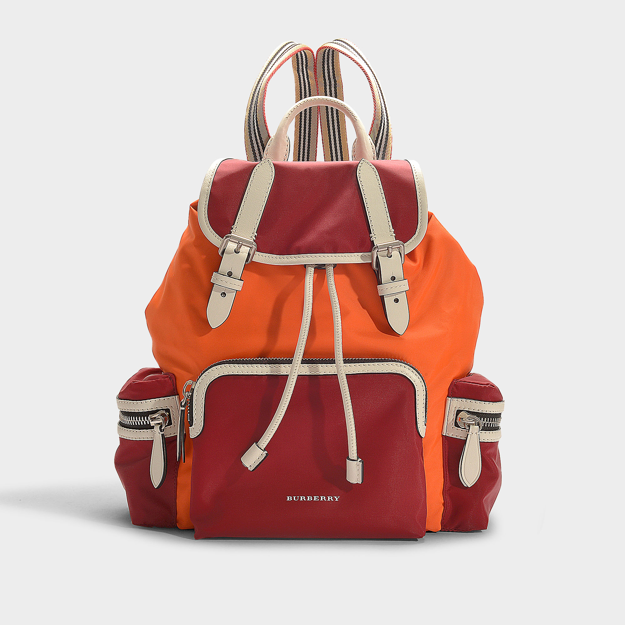 burberry backpack red