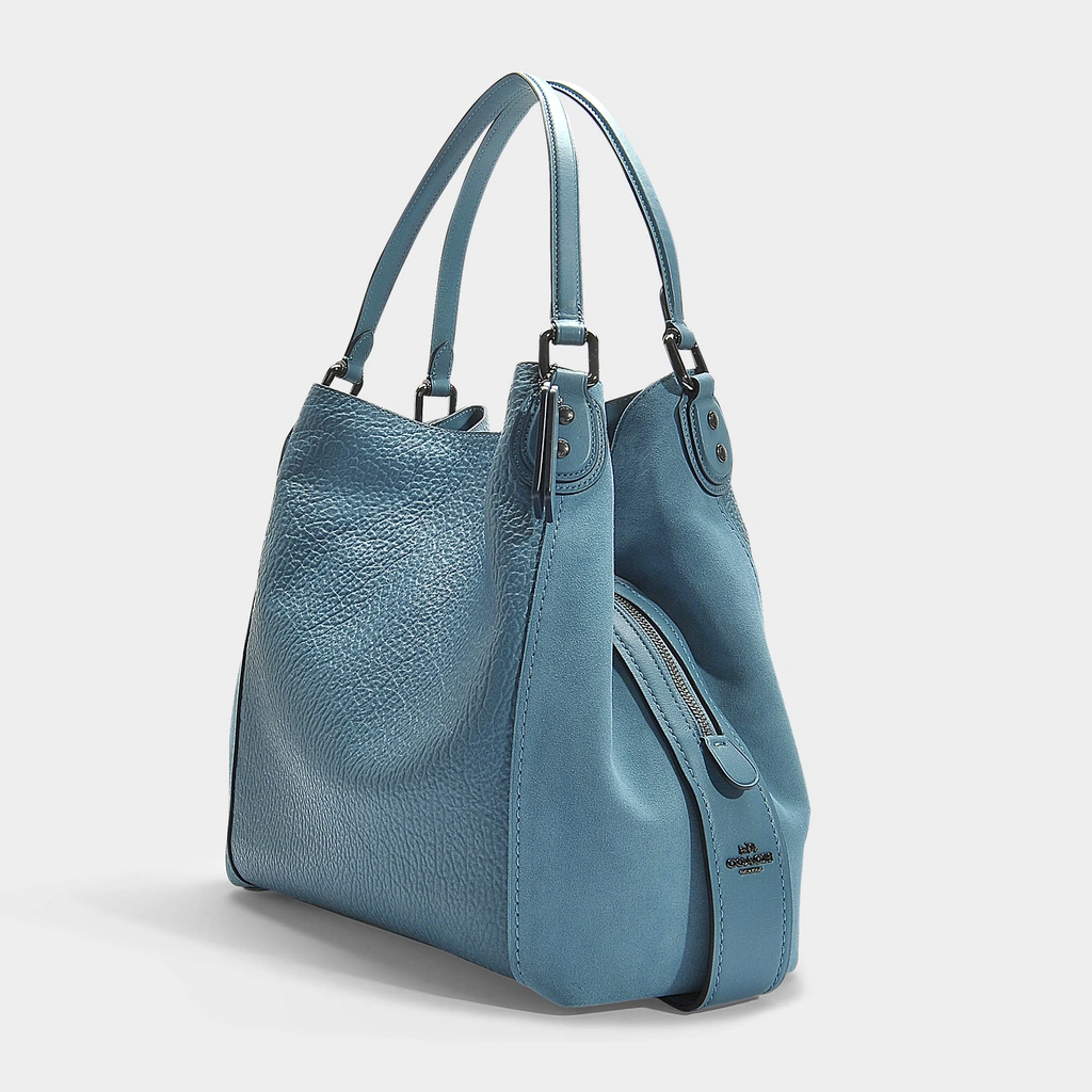 Coach Edie 42 Shoulder Bag In Chambray Calfskin ModeSens