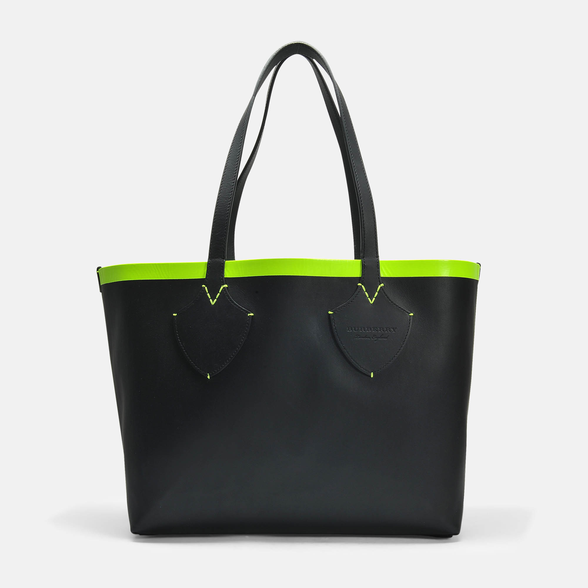 burberry neon bag