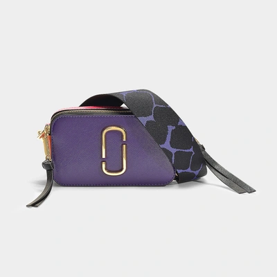 Marc Jacobs  Snapshot Camera Bag In Multicolor Purple