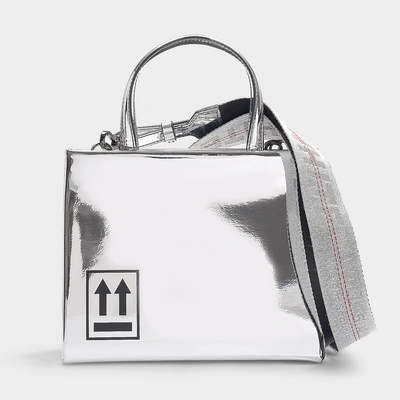 Off white mirror box bag discount