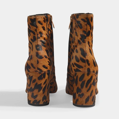 Sam Edelman Women's Hilty Leopard Print Calf Hair Booties