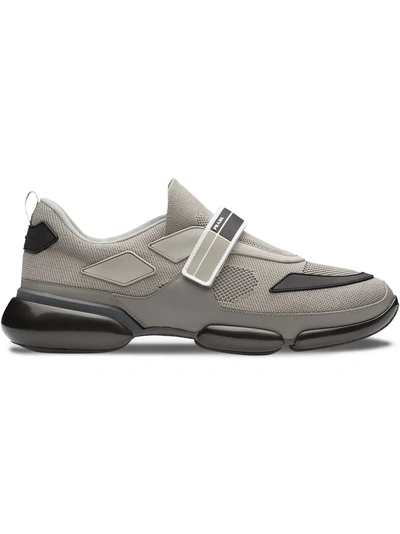 Shop Prada Cloudbust Sneakers - Grey