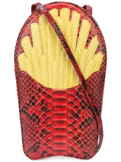 Shop Gelareh Mizrahi Would You Like Fries With That Clutch - Red
