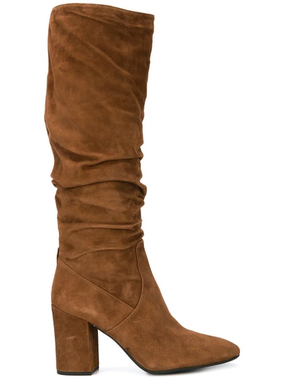 Shop Coach Graham Slouchy Boots - Brown