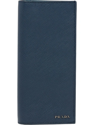 Shop Prada Document Holder - Blue