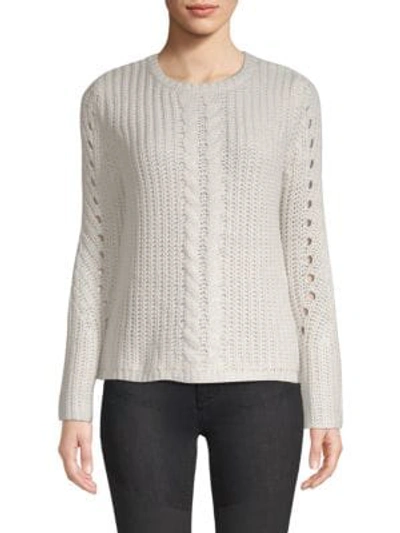 Shop John & Jenn Roundneck Sweater In Caviar