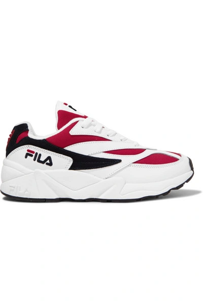 Fila white sales venom low trainers