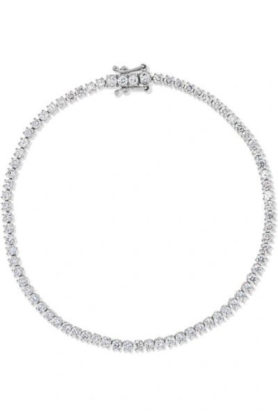 Shop Anita Ko Hepburn 18-karat White Gold Diamond Bracelet