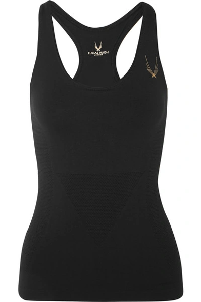 Shop Lucas Hugh Stretch Tank In Black