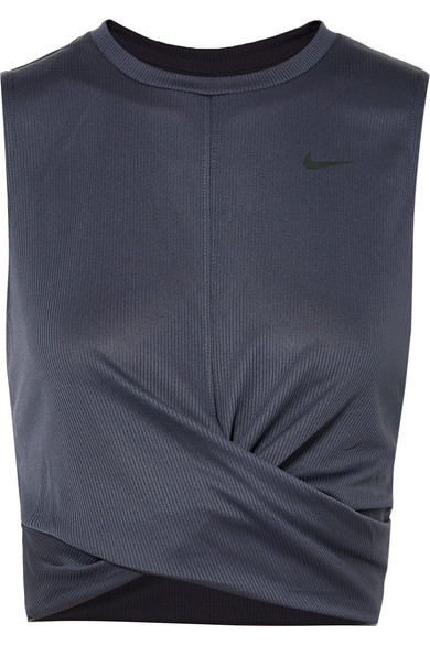 nike dry tank crop twist