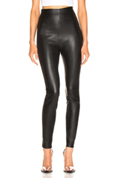 Shop Sablyn Jessica Pants In Black Leather