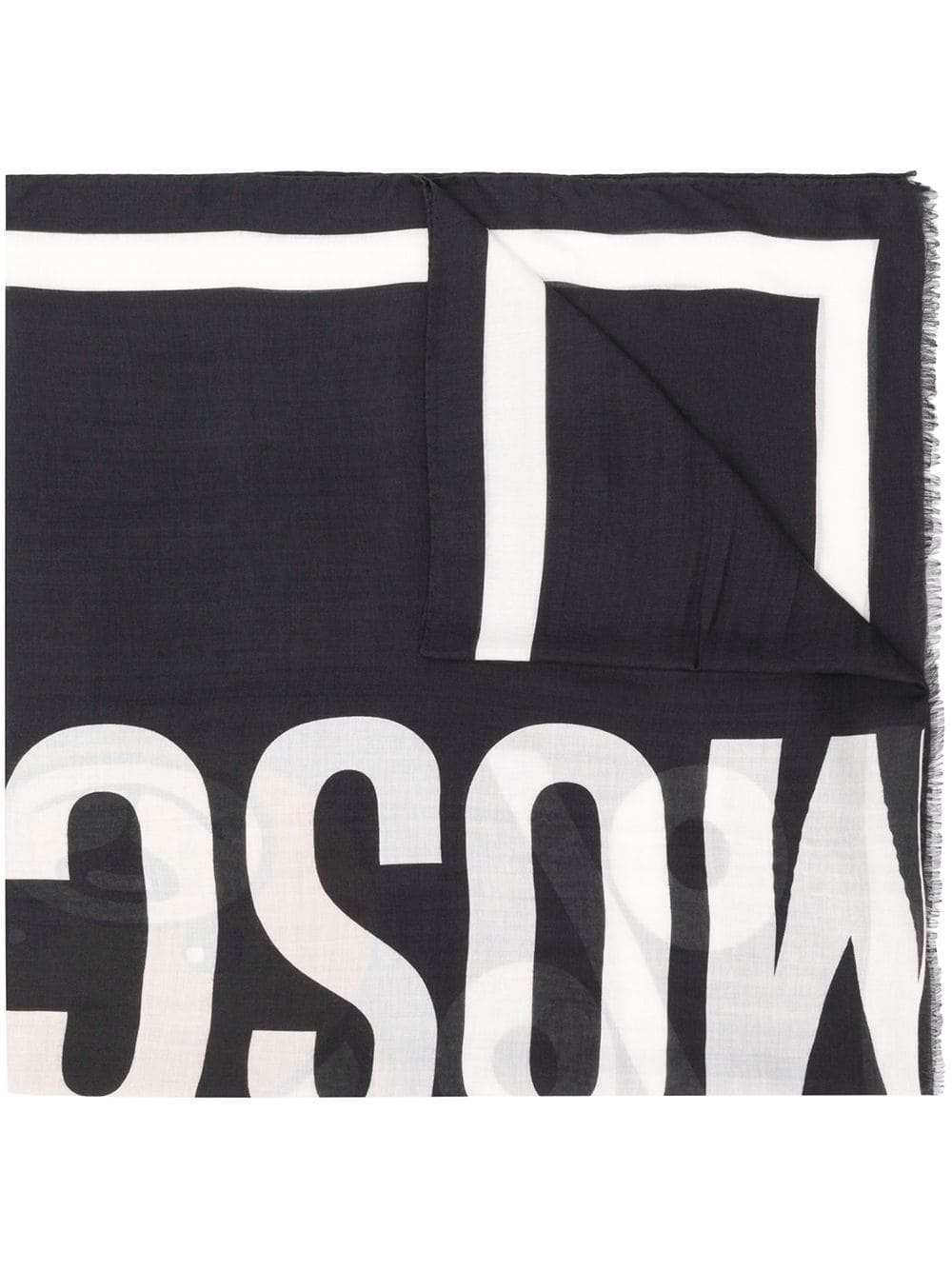 moschino teddy bear scarf