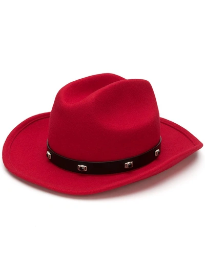 Shop Pinko Nazareno Hat In Red