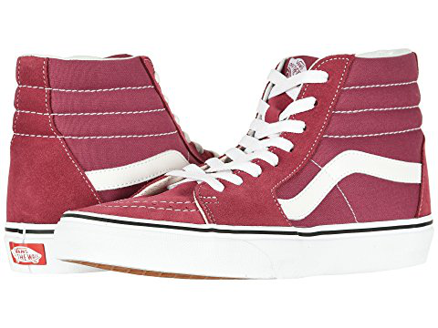 rose sk8 hi vans