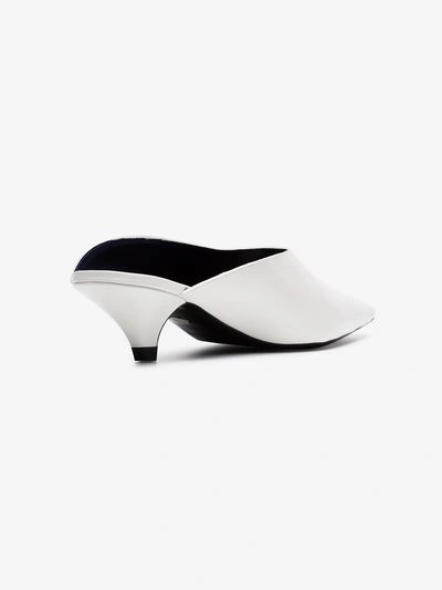Shop Proenza Schouler White Pointed Mules