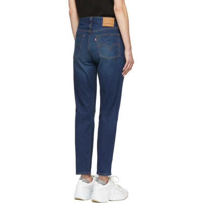 Shop Levi's Levis Blue Wedgie Icon Fit Jeans In Authentic F