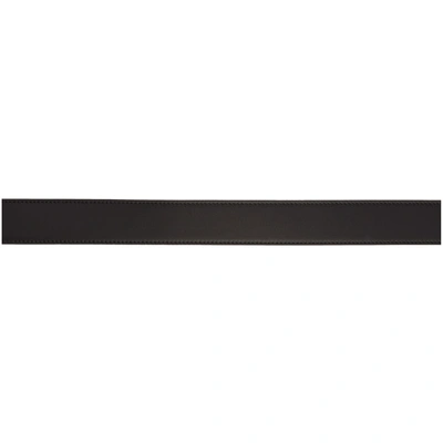 Shop Bottega Veneta Reversible Black Classic Belt In 2183 Nero/e