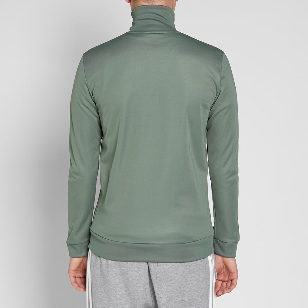 adidas beckenbauer track top green