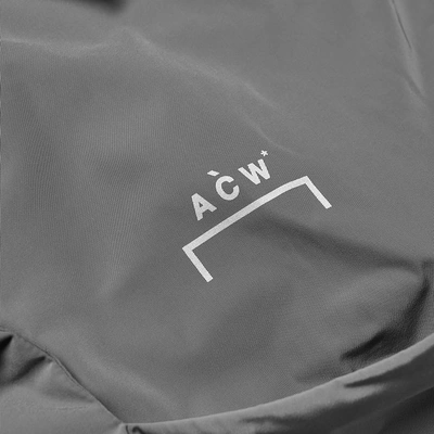 Wrap Multifunction Coach Jacket In Grey