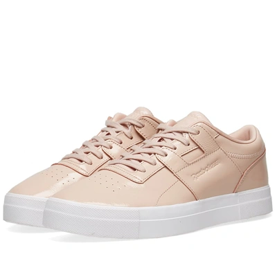 Reebok Workout Lo Patent W In Pink | ModeSens