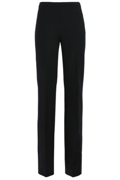 Shop Emilio Pucci Woman Wool-blend Crepe Bootcut Pants Black