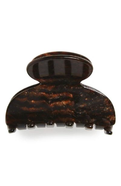 Shop France Luxe Small Couture Jaw Clip In Mojave