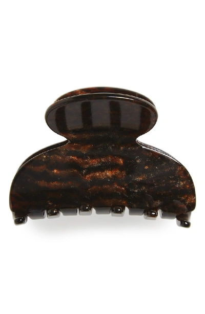 Shop France Luxe Small Couture Jaw Clip In Mojave