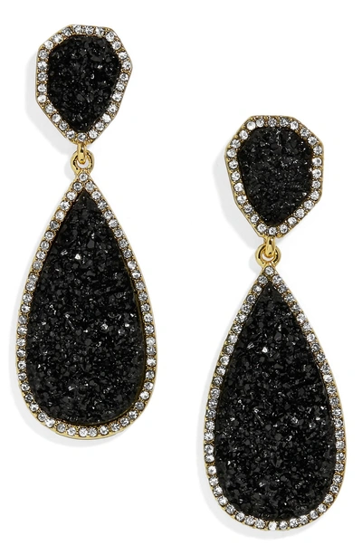 Shop Baublebar Moonlight Drop Earrings In Black