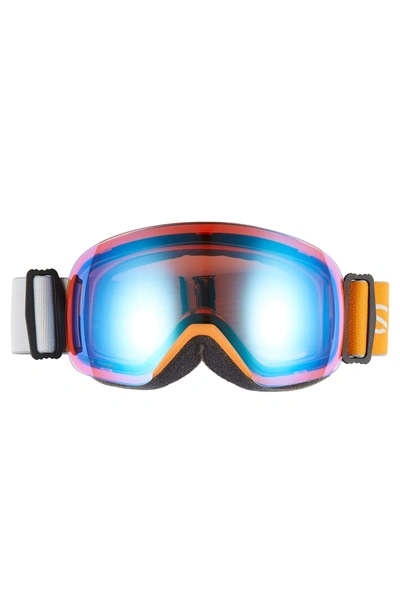 Shop Smith Skyline 250mm Special Fit Chromapop Snow Goggles In Halo