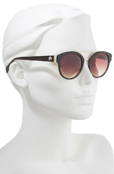 Shop Draper James 51mm Round Sunglasses - Black