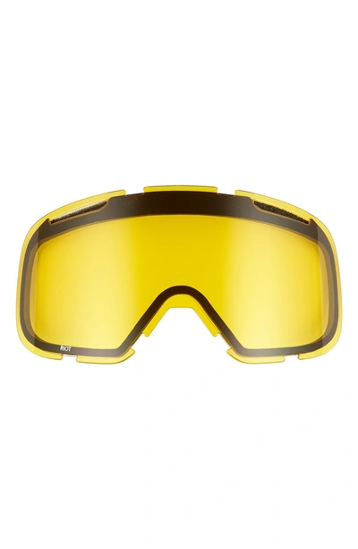 Shop Smith Riot Chromapop 180mm Snow/ski Goggles In Black/ Gina Kiel