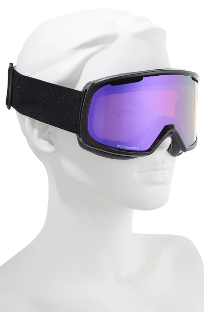 Shop Smith Riot Chromapop 180mm Snow/ski Goggles In Black