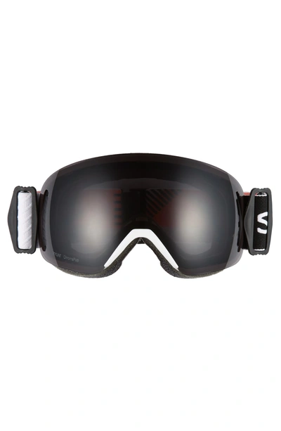 Shop Smith Skyline 215mm Chromapop Snow Goggles In Strike