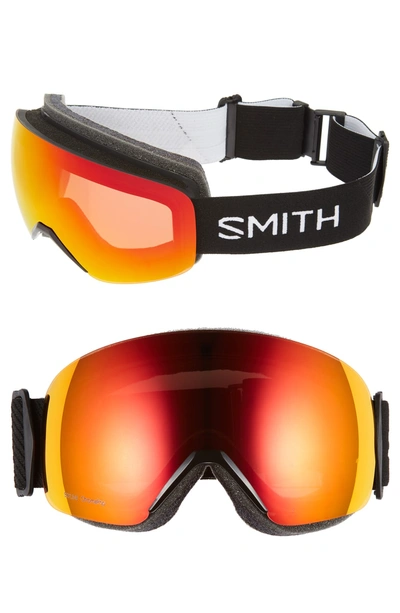 Shop Smith Skyline 215mm Chromapop Snow Goggles In Black