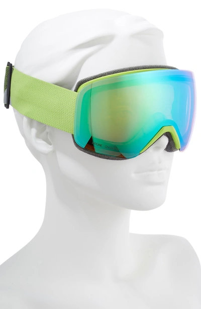 Shop Smith Skyline 215mm Chromapop Snow Goggles - Flash