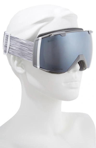 Shop Smith I/o 185mm Snow/ski Goggles In Cloud Grey