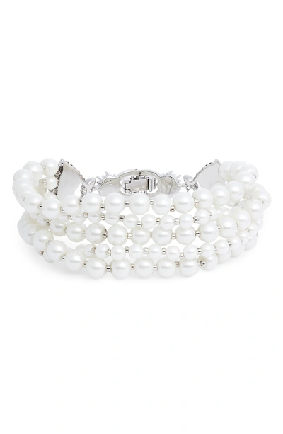 Shop Jenny Packham Drama Imitation Pearl Bracelet