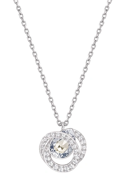 Shop Swarovski Generation Pendant Necklace In Blue