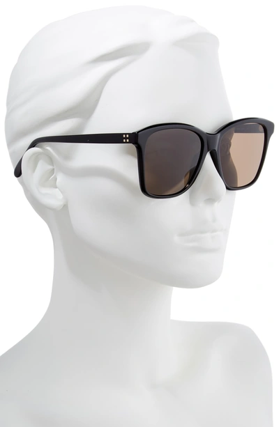 Shop Givenchy 55mm Gradient Square Sunglasses - Black