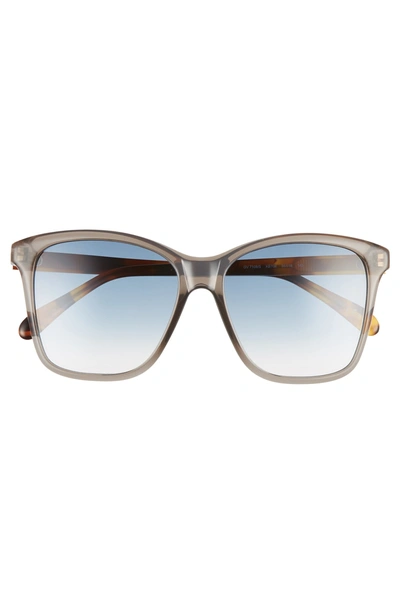 Shop Givenchy 55mm Gradient Square Sunglasses In Grey