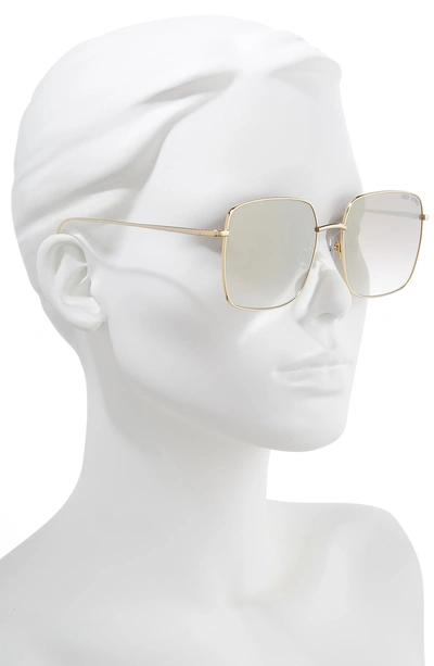 Shop Vedi Vero 58mm Square Sunglasses In Shiny Gold