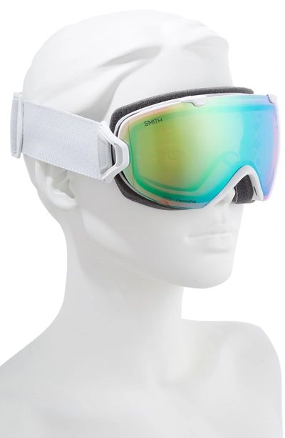 Shop Smith I/os Chromapop 202mm Snow Goggles In White Vapor