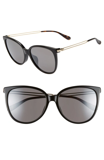 Shop Givenchy 57mm Sunglasses - Black