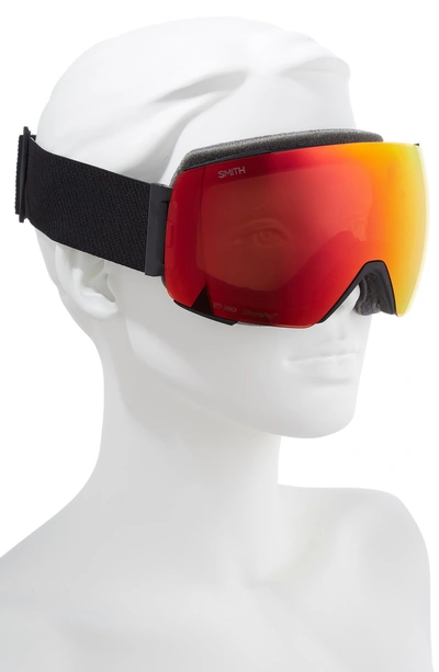 Shop Smith I/o Mag 215mm Chromapop Snow Goggles In Black