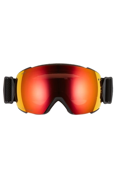 Shop Smith I/o Mag 215mm Chromapop Snow Goggles In Black