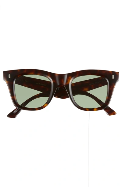 Shop Celine 46mm Square Sunglasses - Dark Havana