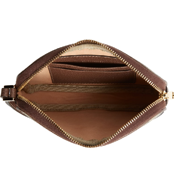 ophidia gg supreme canvas wristlet