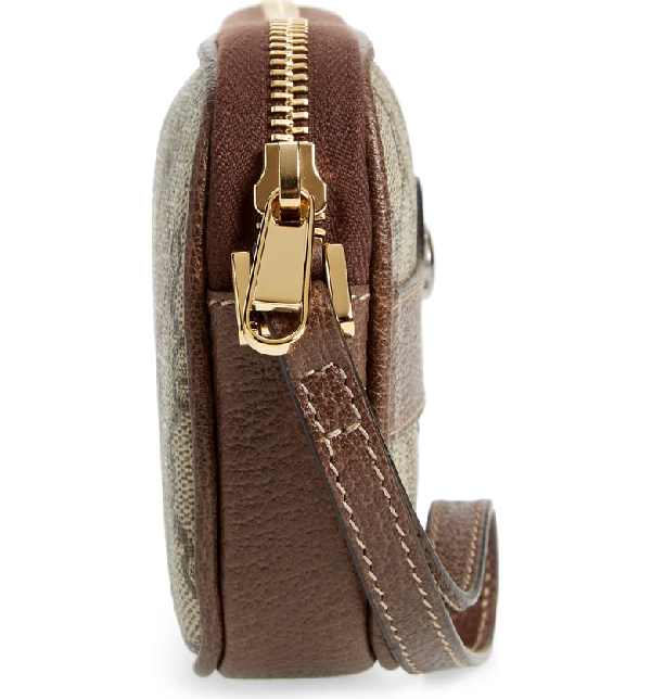 ophidia gg supreme canvas wristlet